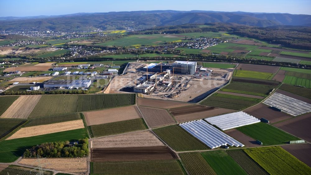 Luftaufnahme Grafschaft - Werksgelände der HARIBO GmbH im Ortsteil Ringen in Grafschaft im Bundesland Rheinland-Pfalz, Deutschland