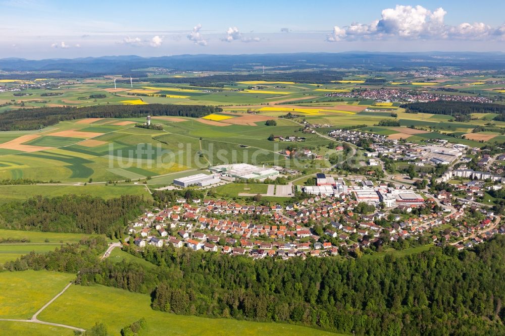 Luftbild Oberndorf am Neckar - Werksgelände von Heckler & Koch im Ortsteil Lindenhof in Oberndorf am Neckar im Bundesland Baden-Württemberg, Deutschland