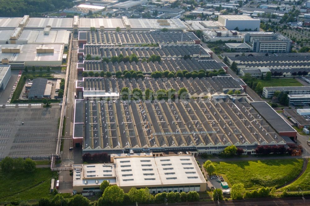 Luftbild Wiesloch - Werksgelände der Heidelberger Druckmaschinen AG in Wiesloch im Bundesland Baden-Württemberg, Deutschland