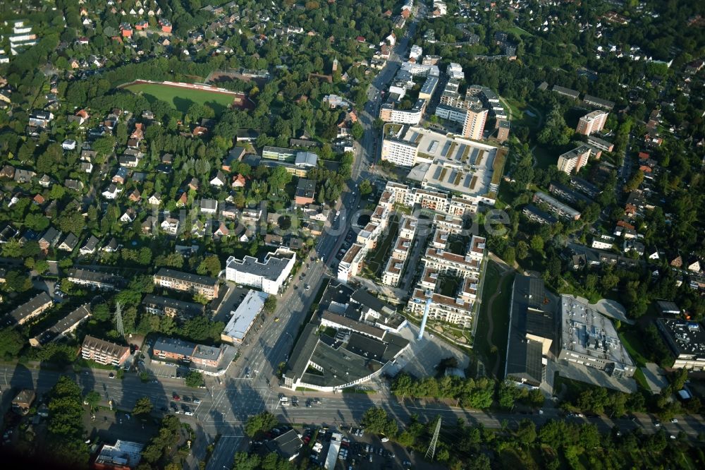 Luftbild Hamburg - Werksgelände der Hermes Schleifmittel GmbH & CO. KG Luruper an der Hauptstraße in Hamburg