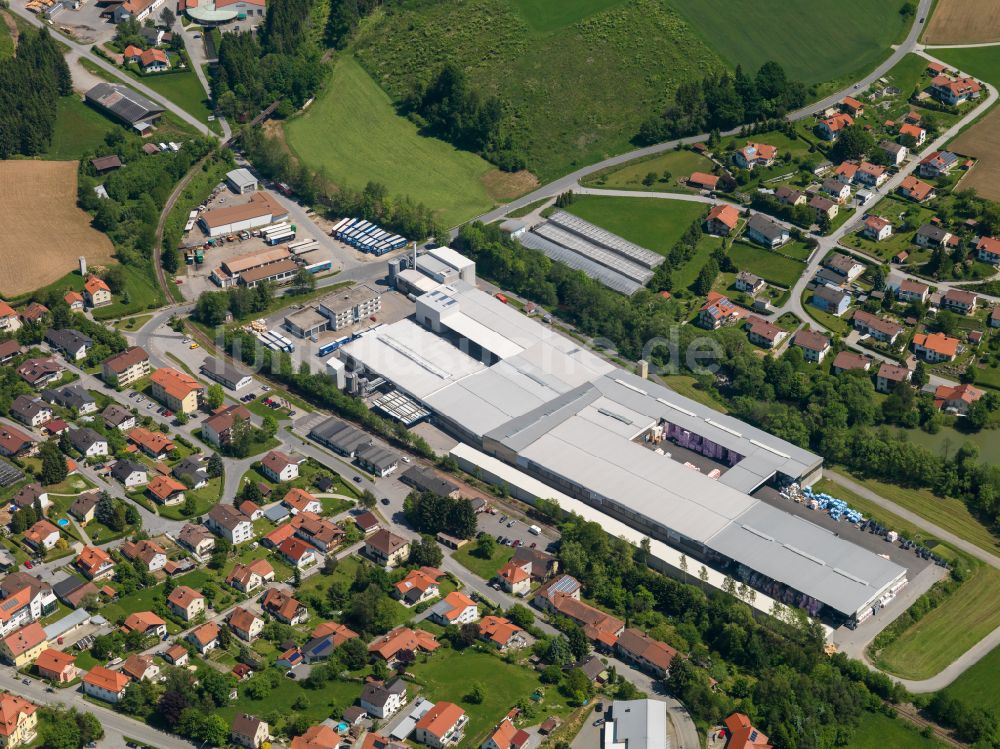 Luftbild Röhrnbach - Werksgelände der Karl Bachl GmbH & Co. KG in Röhrnbach im Bundesland Bayern, Deutschland