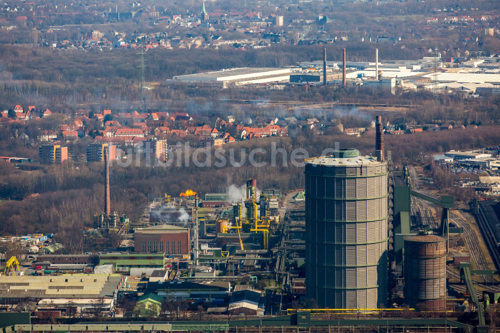 Bottrop aus der Vogelperspektive: Werksgelände der Kokerei Prosper in Bottrop im Bundesland Nordrhein-Westfalen