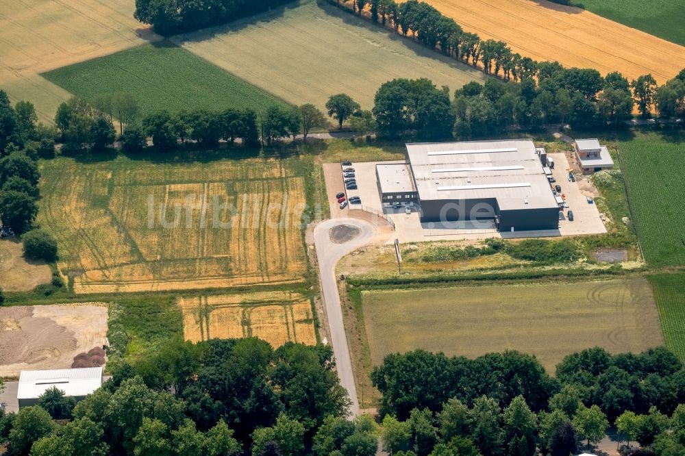 Luftaufnahme Dorsten - Werksgelände der Krakau & Söhne Gewürze GmbH im Ortsteil Barkenberg in Dorsten im Bundesland Nordrhein-Westfalen, Deutschland