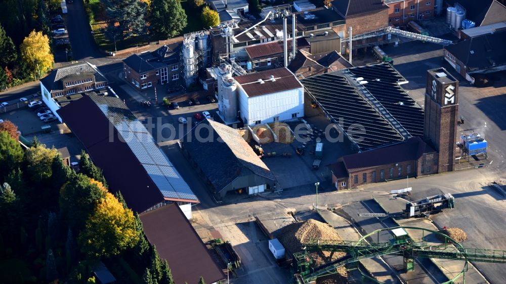 Luftbild Meckenheim - Werksgelände der Krautfabrik Josef Schmitz KG in Meckenheim im Bundesland Nordrhein-Westfalen, Deutschland