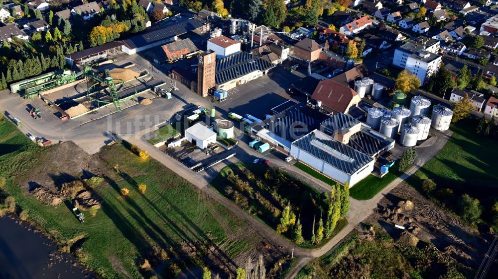 Meckenheim aus der Vogelperspektive: Werksgelände der Krautfabrik Josef Schmitz KG in Meckenheim im Bundesland Nordrhein-Westfalen, Deutschland