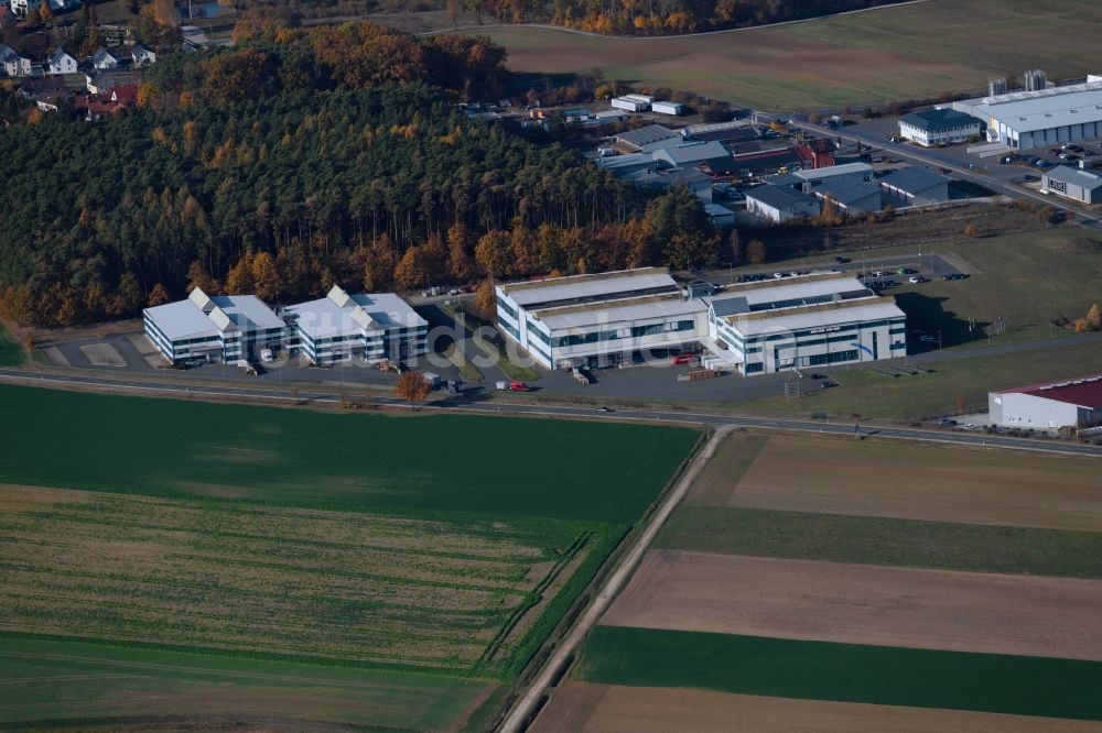 Hallerndorf von oben - Werksgelände der C. Kreul GmbH & Co. in Hallerndorf im Bundesland Bayern, Deutschland