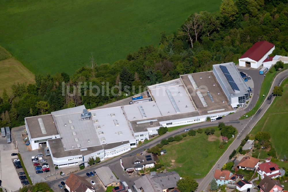 Schöntal aus der Vogelperspektive: Werksgelände der LTI-Metalltechnik GmbH Im Flürlein in Schöntal im Bundesland Baden-Württemberg, Deutschland