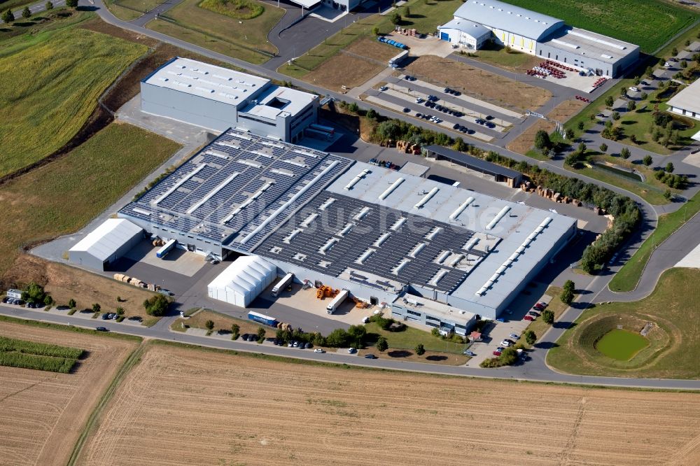 Luftaufnahme Boxberg - Werksgelände der LTI-Metalltechnik GmbH in der Rudolf-Diesel-Straße in Boxberg im Bundesland Baden-Württemberg, Deutschland