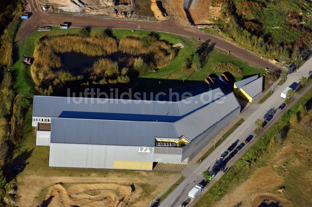 Hamburg aus der Vogelperspektive: Werksgelände der LZN Laser Zentrum Nord GmbH im Ortsteil Bergedorf in Hamburg, Deutschland