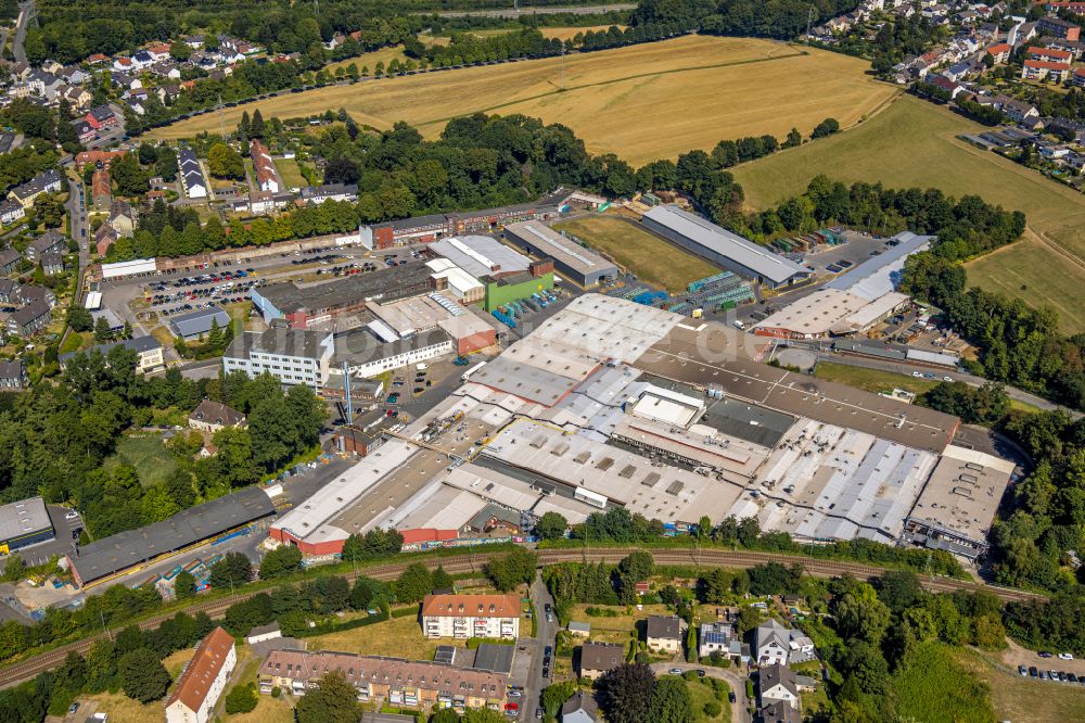 Luftbild Witten - Werksgelände der Pilkington Automotive Deutschland GmbH in Witten im Bundesland Nordrhein-Westfalen, Deutschland