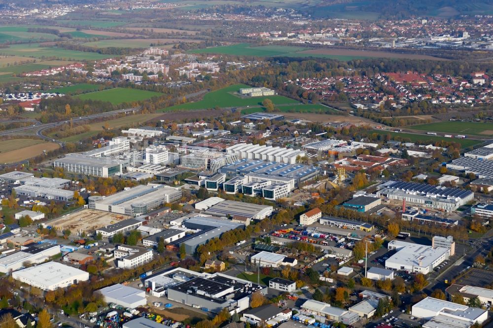 Luftbild Göttingen - Werksgelände der Sartorius AG in Göttingen im Bundesland , Deutschland