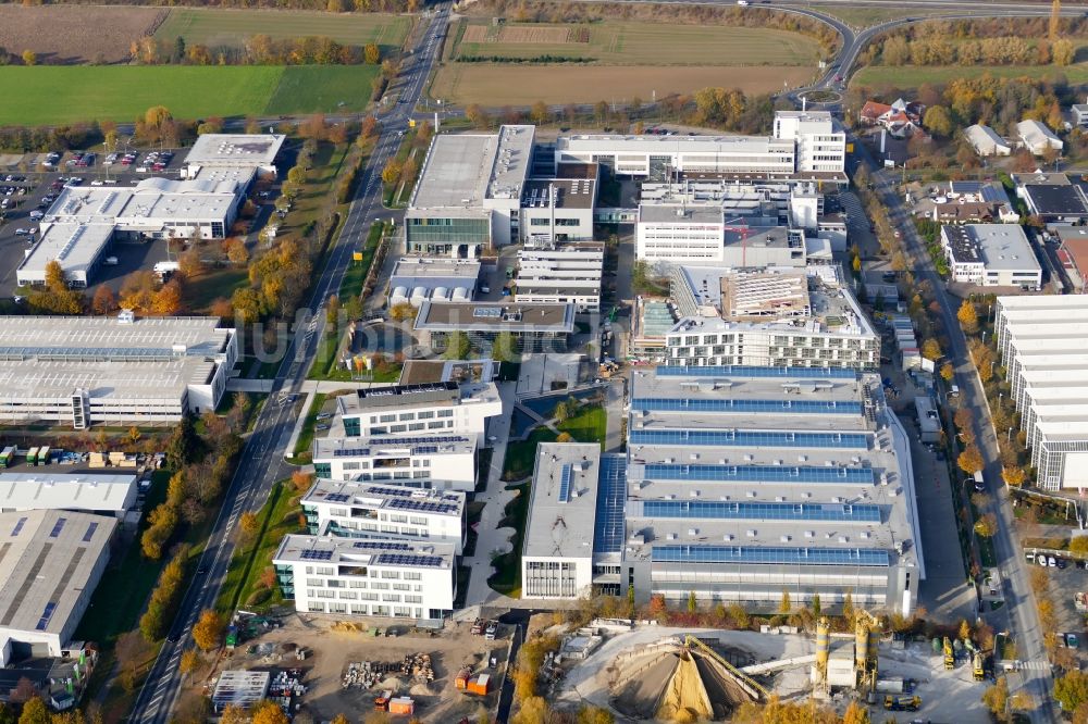 Göttingen aus der Vogelperspektive: Werksgelände der Sartorius AG in Göttingen im Bundesland , Deutschland