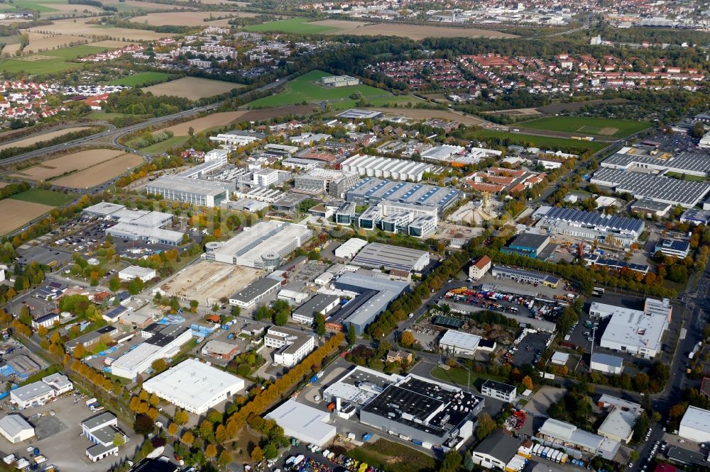 Luftbild Göttingen - Werksgelände der Sartorius AG in Göttingen im Bundesland Niedersachsen, Deutschland