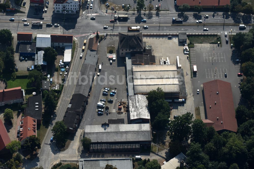 Luftbild Berlin - Werksgelände der Schilkin GmbH & Co. KG in Alt-Kaulsdorf in Berlin