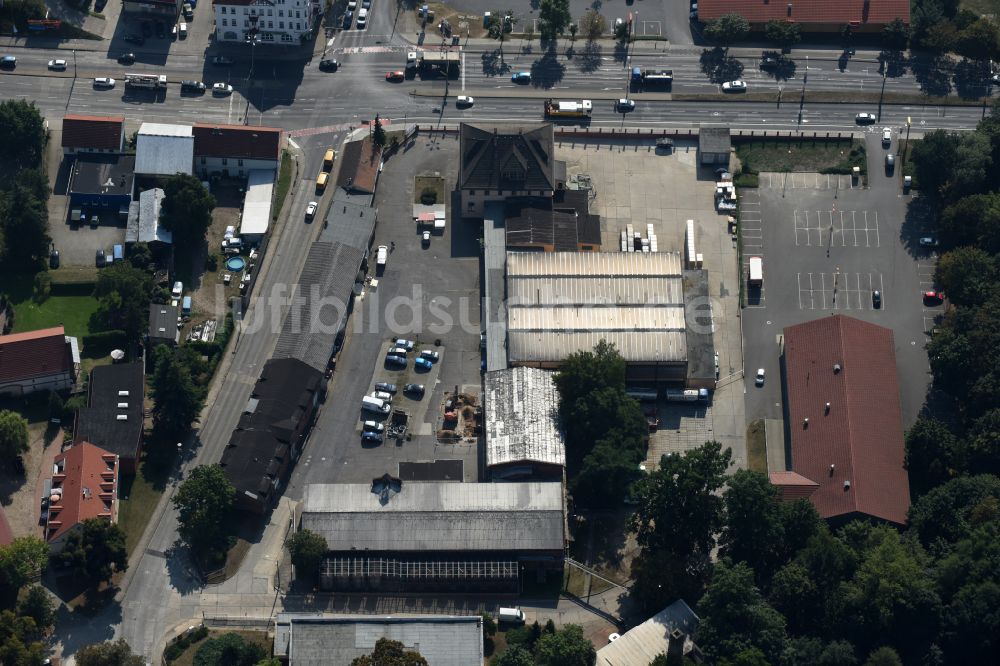 Berlin von oben - Werksgelände der Schilkin GmbH & Co. KG in Alt-Kaulsdorf in Berlin