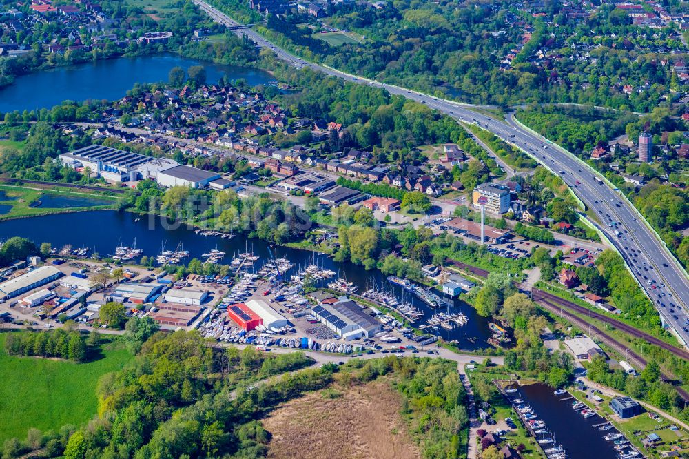 Luftbild Bad Schwartau - Werksgelände Schwartauer Werke in Bad Schwartau im Bundesland Schleswig-Holstein, Deutschland