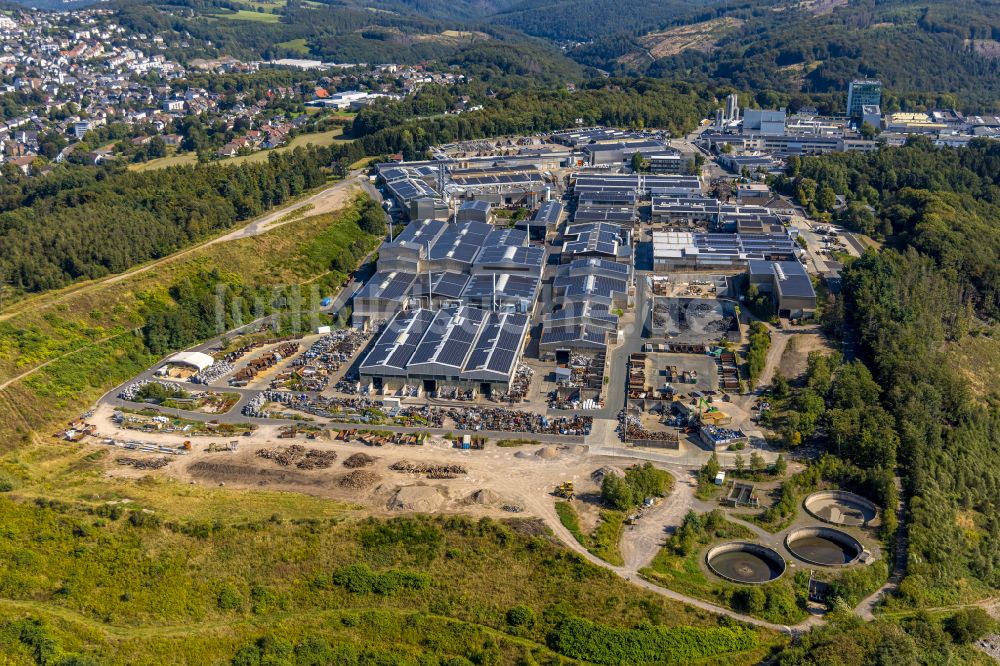 Luftbild Ennepetal - Werksgelände der Siegfried Jacob Metallwerke GmbH & Co. KG an der Jacobstraße in Ennepetal im Bundesland Nordrhein-Westfalen, Deutschland