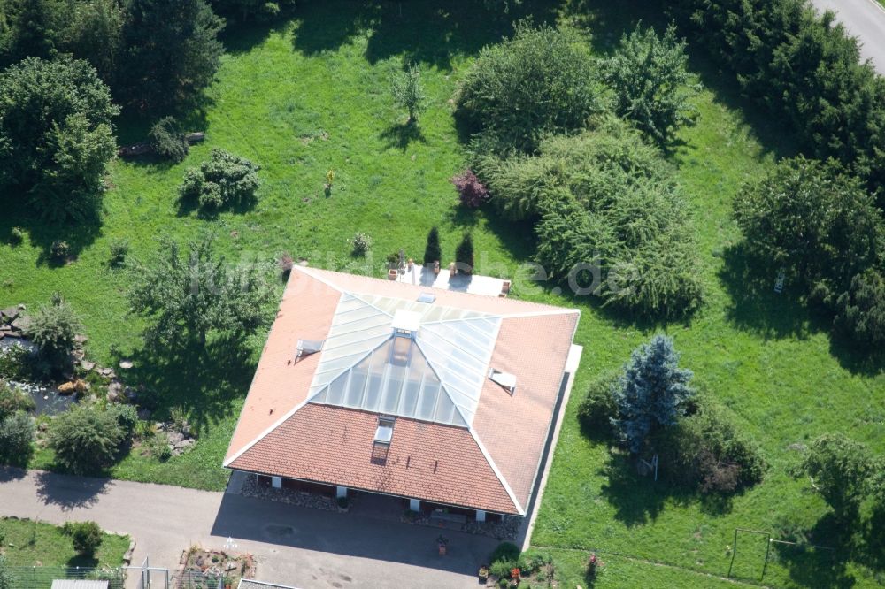 Luftaufnahme Marxzell - Werksgelände der sIH – Holzindustrie GmbH & Co. KG (4 B Holzelemente) in Marxzell im Bundesland Baden-Württemberg