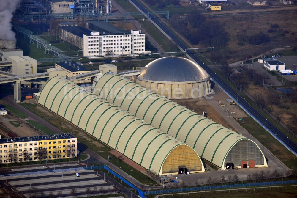 Luftbild Piesteritz - Werksgelände der SKW Stickstoffwerke Piesteritz GmbH in Piesteritz im Bundesland Sachsen-Anhalt