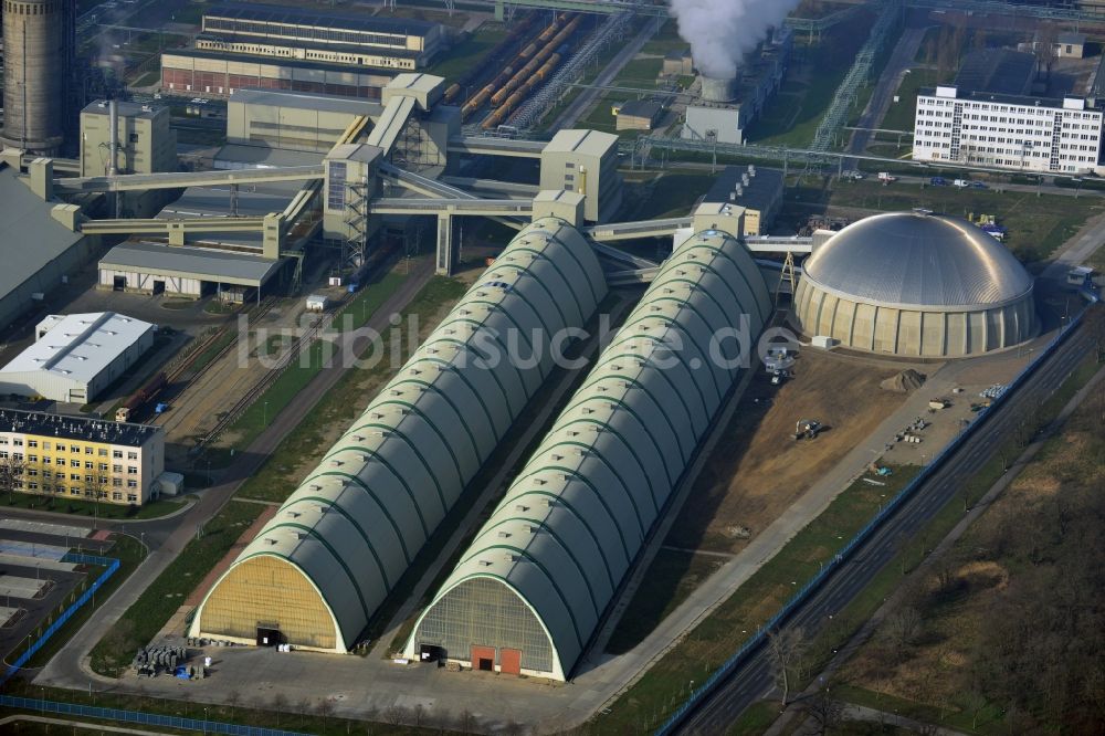 Luftaufnahme Piesteritz - Werksgelände der SKW Stickstoffwerke Piesteritz GmbH in Piesteritz im Bundesland Sachsen-Anhalt