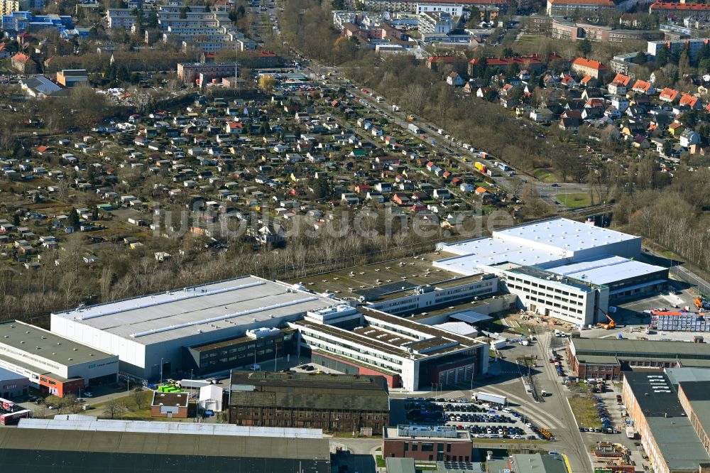 Luftaufnahme Berlin - Werksgelände der Stadler Deutschland GmbH in Berlin, Deutschland