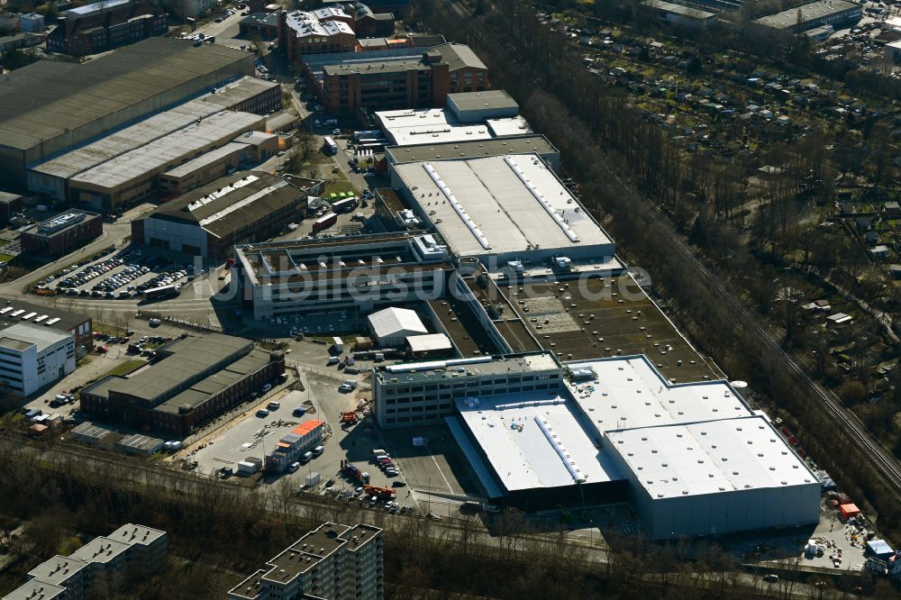 Luftbild Berlin - Werksgelände der Stadler Deutschland GmbH in Berlin, Deutschland