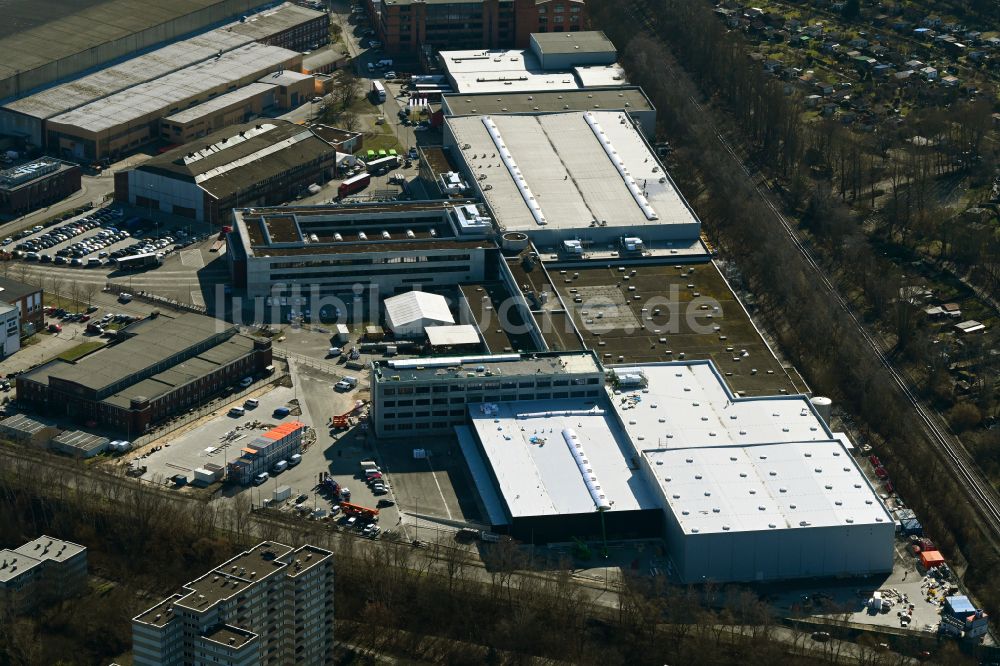 Luftaufnahme Berlin - Werksgelände der Stadler Deutschland GmbH in Berlin, Deutschland