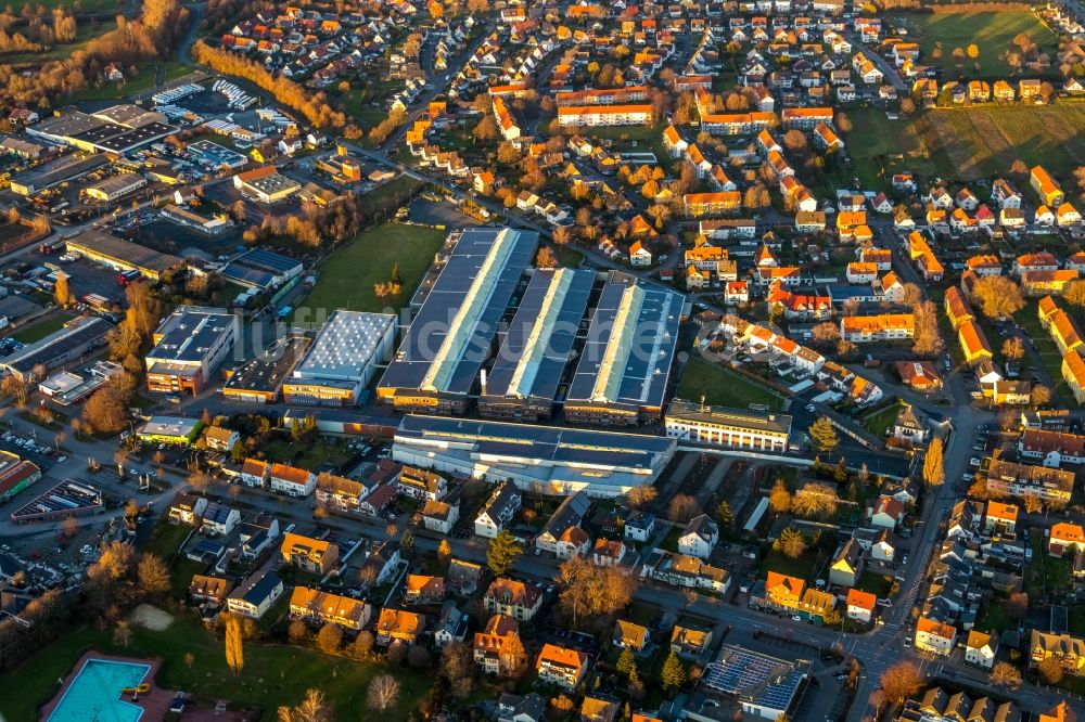 Luftbild Werl - Werksgelände der Standard-Metallwerke GmbH in Werl im Bundesland Nordrhein-Westfalen, Deutschland