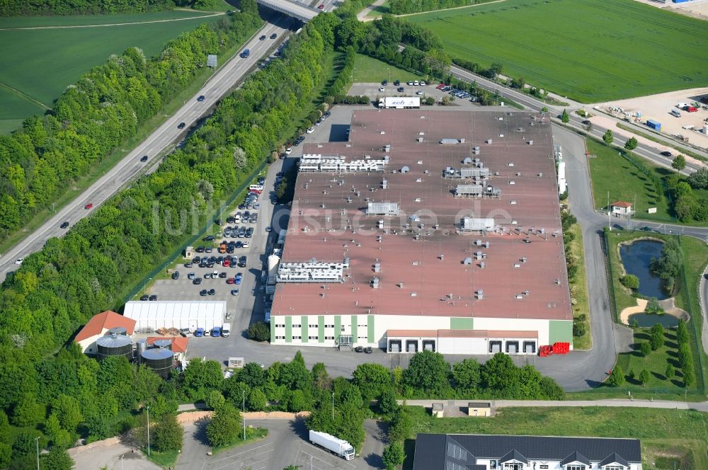 Luftbild Gau-Bickelheim - Werksgelände der Sutter GmbH in Gau-Bickelheim im Bundesland Rheinland-Pfalz, Deutschland