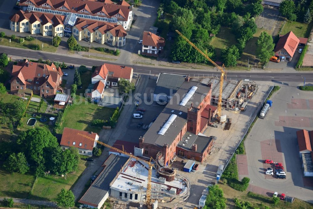 Luftbild Genthin - Werksgelände der TCS TürControlSysteme AG in Genthin im Bundesland Sachsen-Anhalt