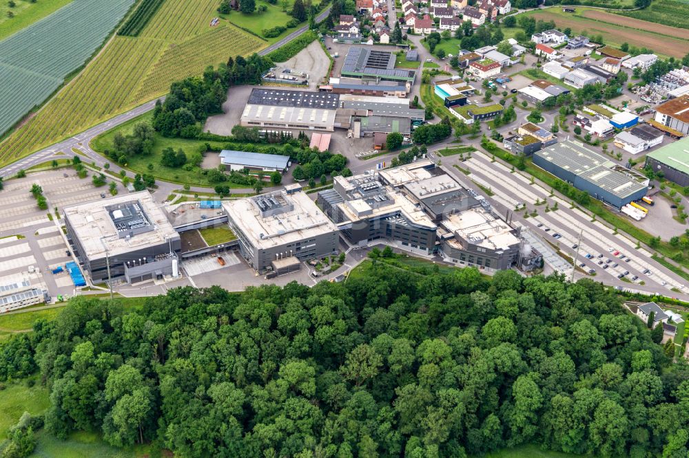 Luftbild Ravensburg - Werksgelände der Vetter Pharma Fertigung GmbH & Co. KG in Ravensburg im Bundesland Baden-Württemberg, Deutschland