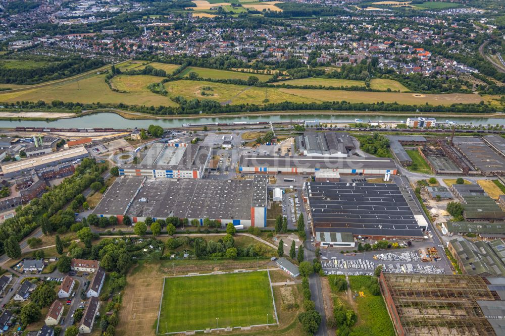 Luftbild Hamm - Werksgelände der Voestalpine Böhler Welding Germany GmbH in Hamm im Bundesland Nordrhein-Westfalen, Deutschland