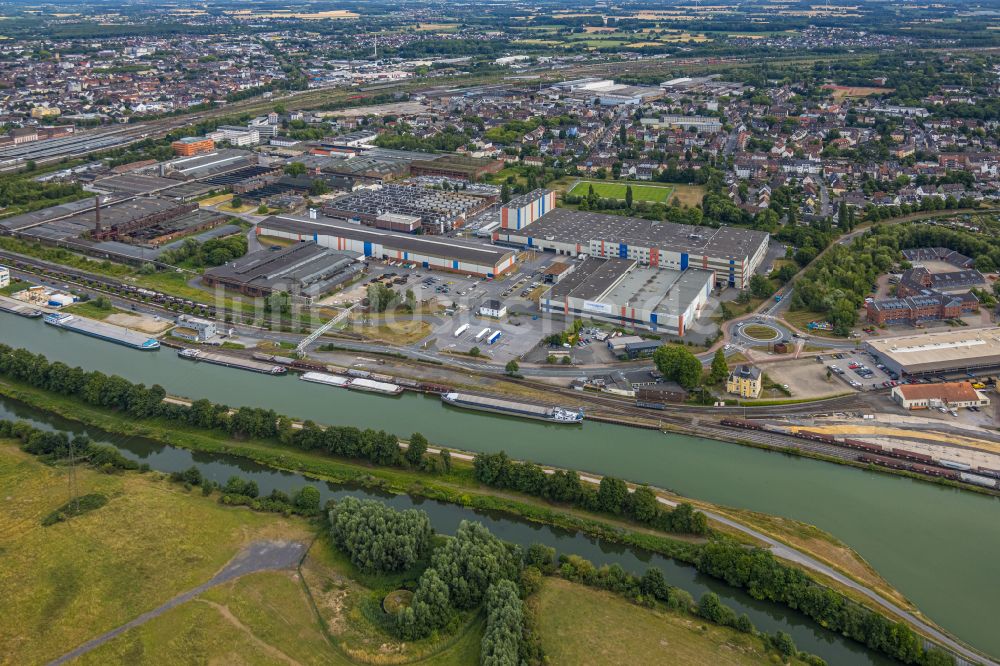 Luftbild Hamm - Werksgelände der Voestalpine Böhler Welding Germany GmbH in Hamm im Bundesland Nordrhein-Westfalen, Deutschland