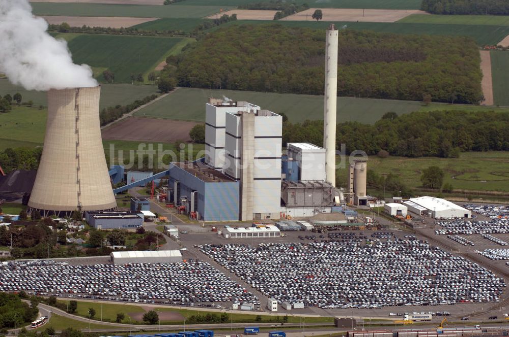 Wolfsburg aus der Vogelperspektive: Werksgelände der Volkswagen - Werke in Wolfsburg