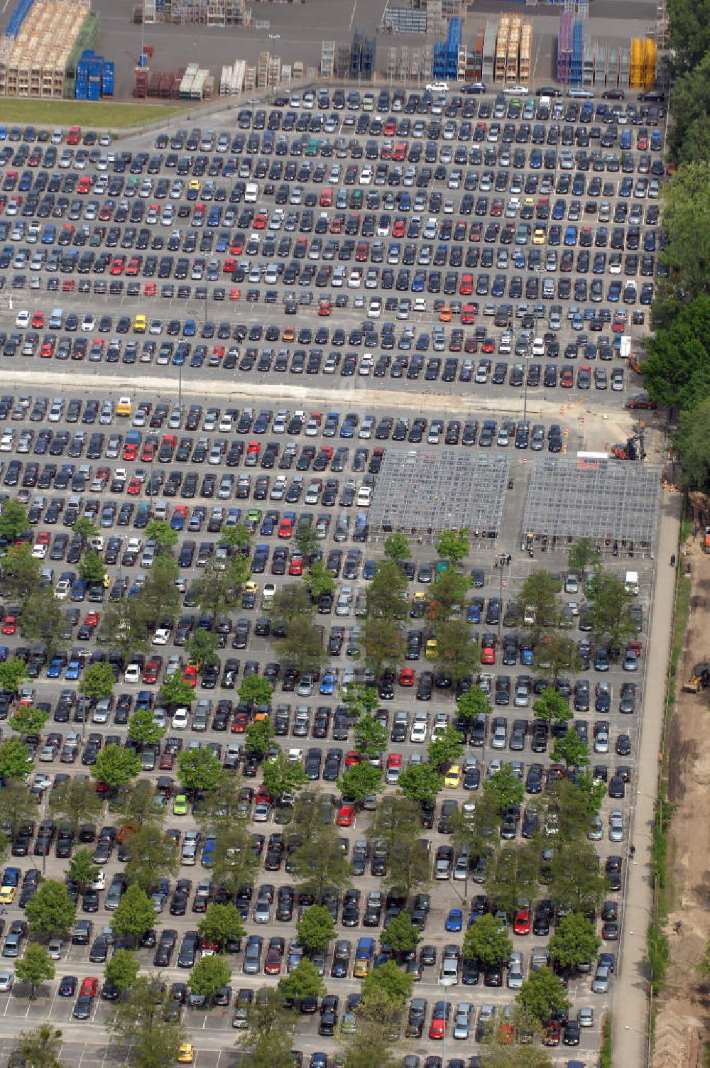 Luftbild Wolfsburg - Werksgelände der Volkswagen - Werke in Wolfsburg