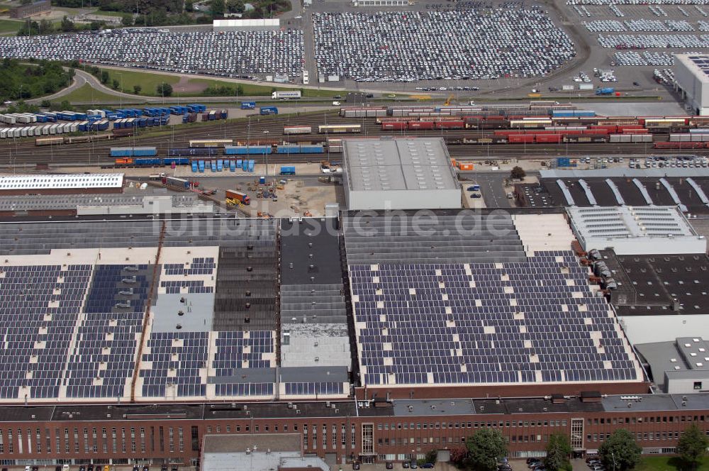 Luftbild Wolfsburg - Werksgelände der Volkswagen - Werke in Wolfsburg