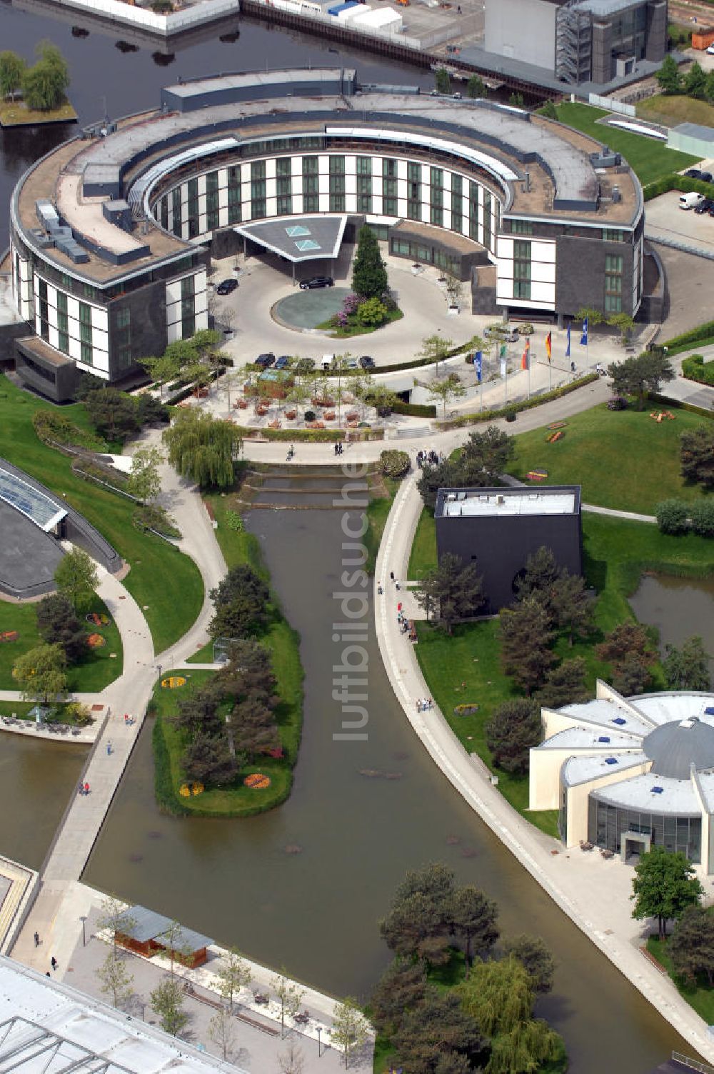 Wolfsburg von oben - Werksgelände der Volkswagen - Werke in Wolfsburg