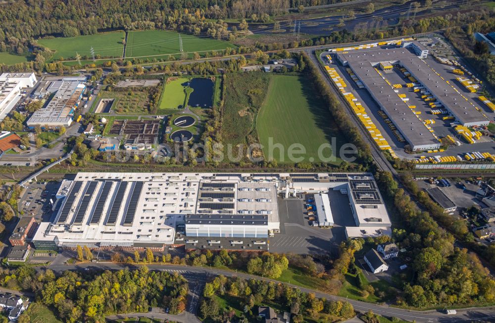 Hagen aus der Vogelperspektive: Werksgelände der C.D. Wälzholz GmbH & Co. KG an der Feldmühlenstraße in Hagen im Bundesland Nordrhein-Westfalen, Deutschland