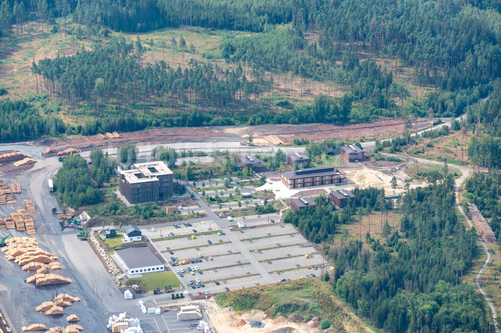 Betzenmühle von oben - Werksgelände der Ziegler Holzindustrie GmbH & Co. KG in Betzenmühle im Bundesland Bayern, Deutschland