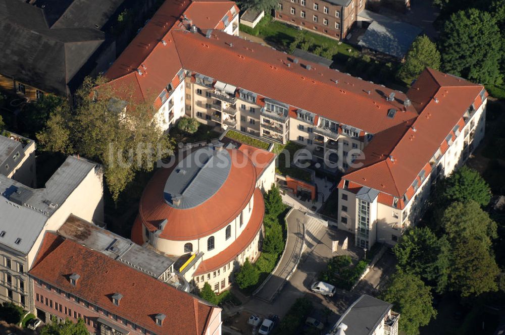 Luftaufnahme Potsdam - Werner-Alfred-Bad und Seniorenresidenz in Potsdam