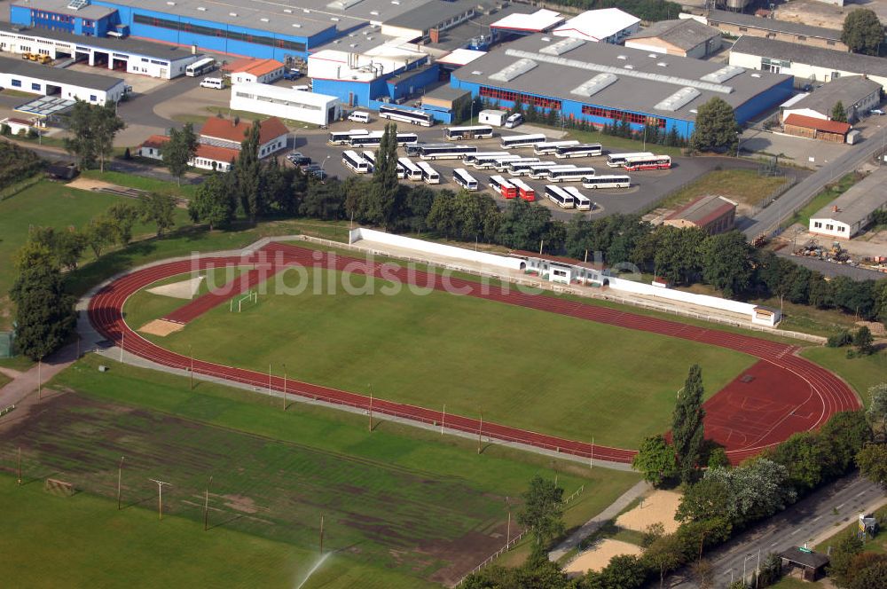 Luftaufnahme Salzwedel - Werner-Seelenbinder-Stadion Salzwedel