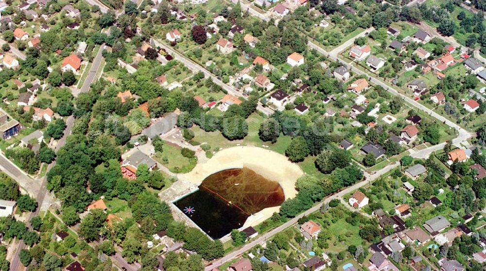 Mahlsdorf aus der Vogelperspektive: Wernerbad in Berlin-Mahlsdorf