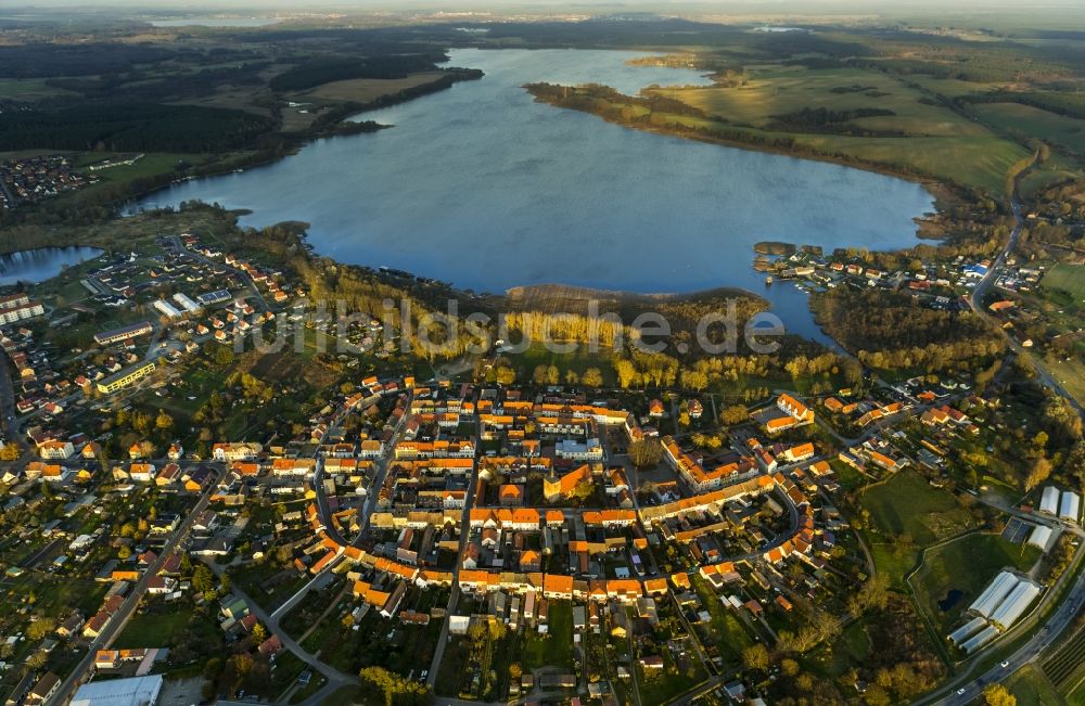 Luftbild Wesenberg - Wesenberg am Wöblitzsee im Bundesland Mecklenburg-Vorpommern