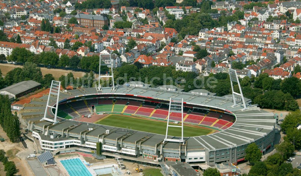 Luftaufnahme Bremen - Weserstadion Bremen