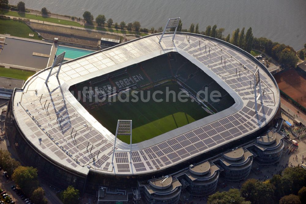 Luftaufnahme Bremen - Weserstadion in Bremen