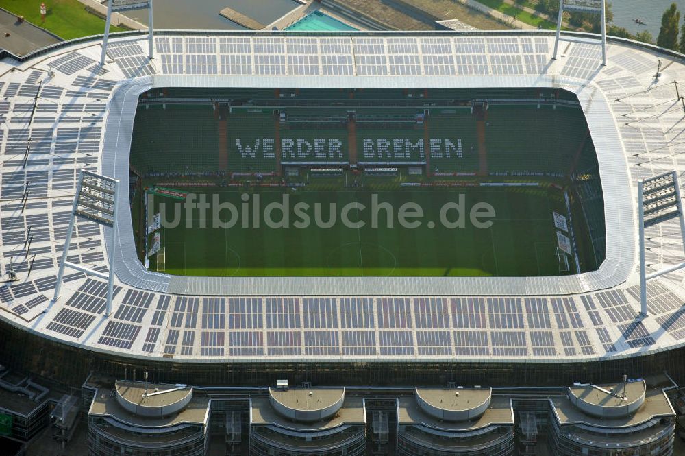 Luftbild Bremen - Weserstadion in Bremen