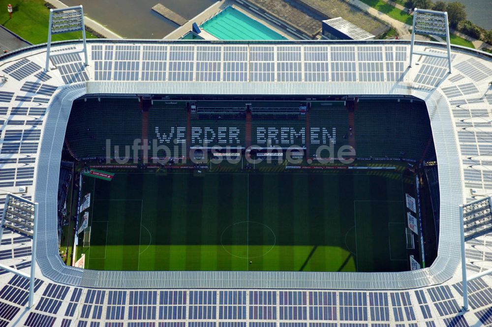 Luftbild Bremen - Weserstadion in Bremen