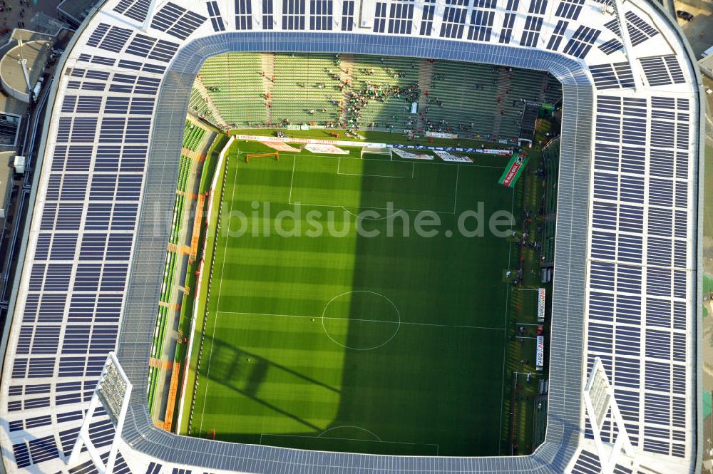 Luftaufnahme Bremen - Weserstadion in Bremen