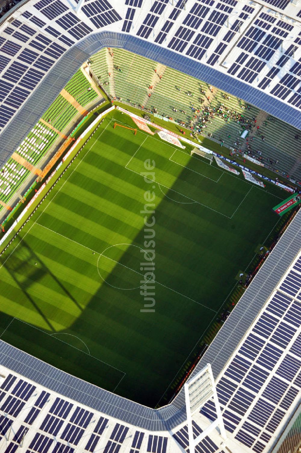 Bremen von oben - Weserstadion in Bremen