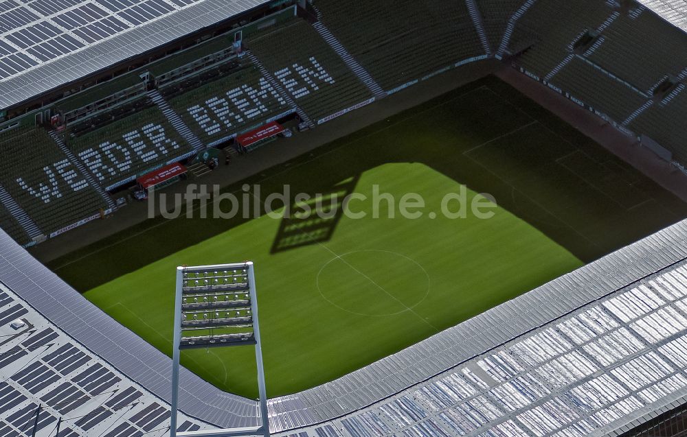 Bremen Von Oben Weserstadion In Bremen Das Stadion Des Fußball Bundesligisten Werder Bremen 